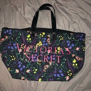 Victoria’s Secret floral tote bag